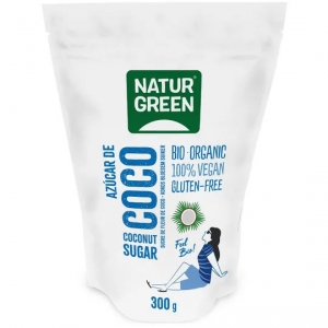 Ekologiškas kokosų žiedų cukrus, Natur Green, 300g