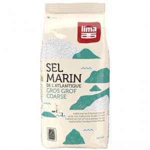 Rupi jūros druska iš Atlanto vandenyno, Lima, 1kg